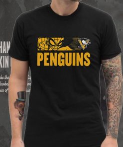 NHL Youth Pittsburgh Penguins Marvel Black Shirt