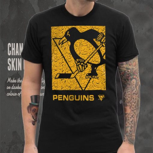 NHL Youth Pittsburgh Penguins Saucer Pass Black T Shirt