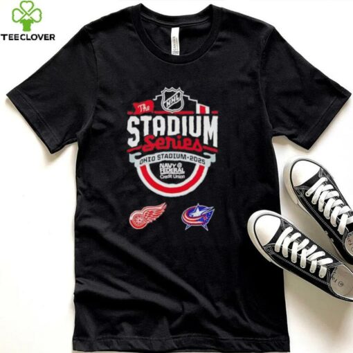 NHL the Stadium Series Detroit Red Wings vs Columbus Blue Jackets 2025 shirt