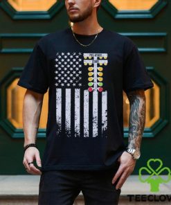 NHRA Vive La Fete American Flag T Shirt