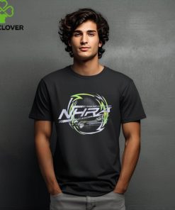 NHRA Vive La Fete Metal Neon Logo t shirt