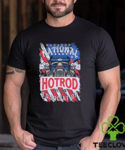 NHRA Vive La Fete Retro Americana Flag t shirt