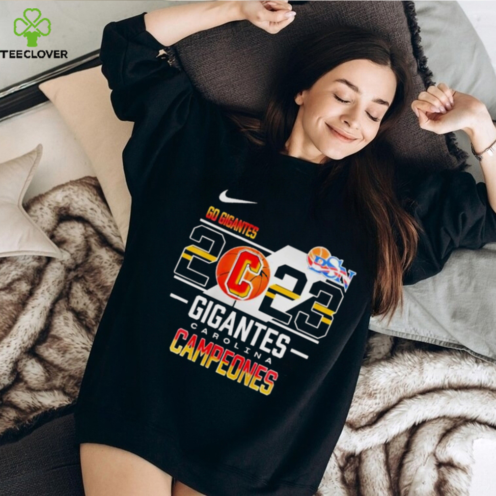 Gigantes de Carolina BSN Campeones 2023 T Shirt -  Worldwide  Shipping