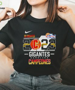 NIKE CAMPEONES GIGANTES DE CAROLINA BSN 2023 SHIRT