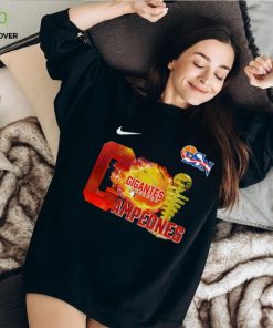 NIKE GIGANTES CAROLINA CAMPEONES BSN 2023 TROPHY SHIRT