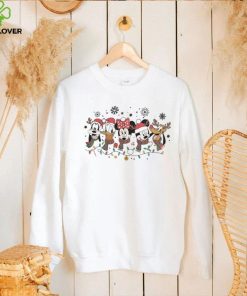 Disney Christmas SweatShirt, Mickey And Friends Christmas Shirt