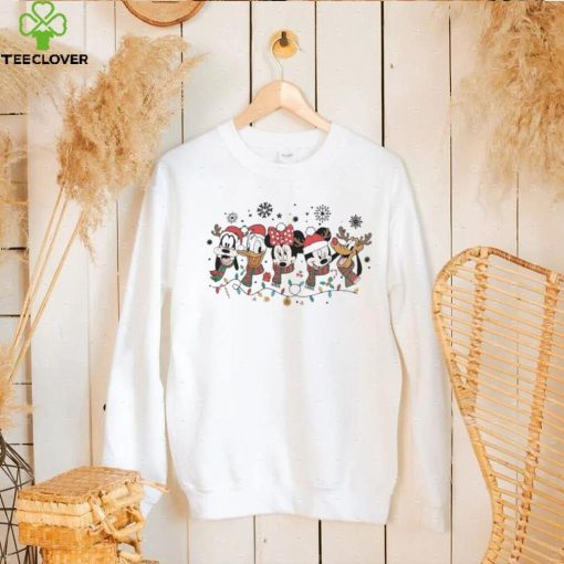 Disney Christmas SweatShirt, Mickey And Friends Christmas Shirt