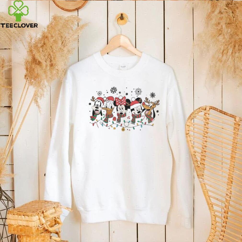 Disney Christmas SweatShirt, Mickey And Friends Christmas Shirt Disney Christmas SweatShirt, Mickey And Friends Christmas Shirt