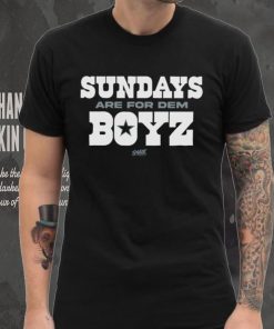Sundays are for Dem Boyz Shirt 7 Sundays are for Dem Boyz Shirt