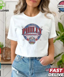 NL East Philadelphia Phillies Baseball Red October 2024 logo shirt