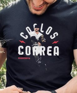 Team Minnesota Carlos Correa Arc Design Shirt