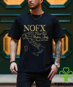 NOFX Final Tour 05 11 12 24 Milan Italy Shirt