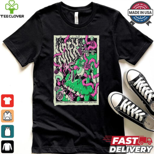 NOFX Final Tour 2024 Douglass Park Chicago Poster Shirt