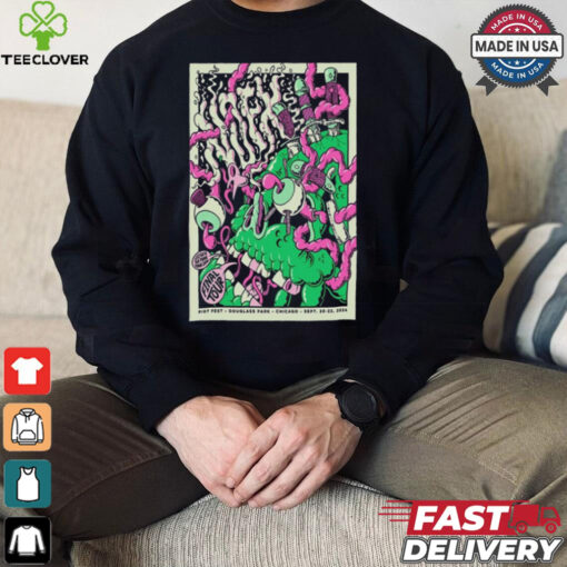 NOFX Final Tour 2024 Douglass Park Chicago Poster Shirt