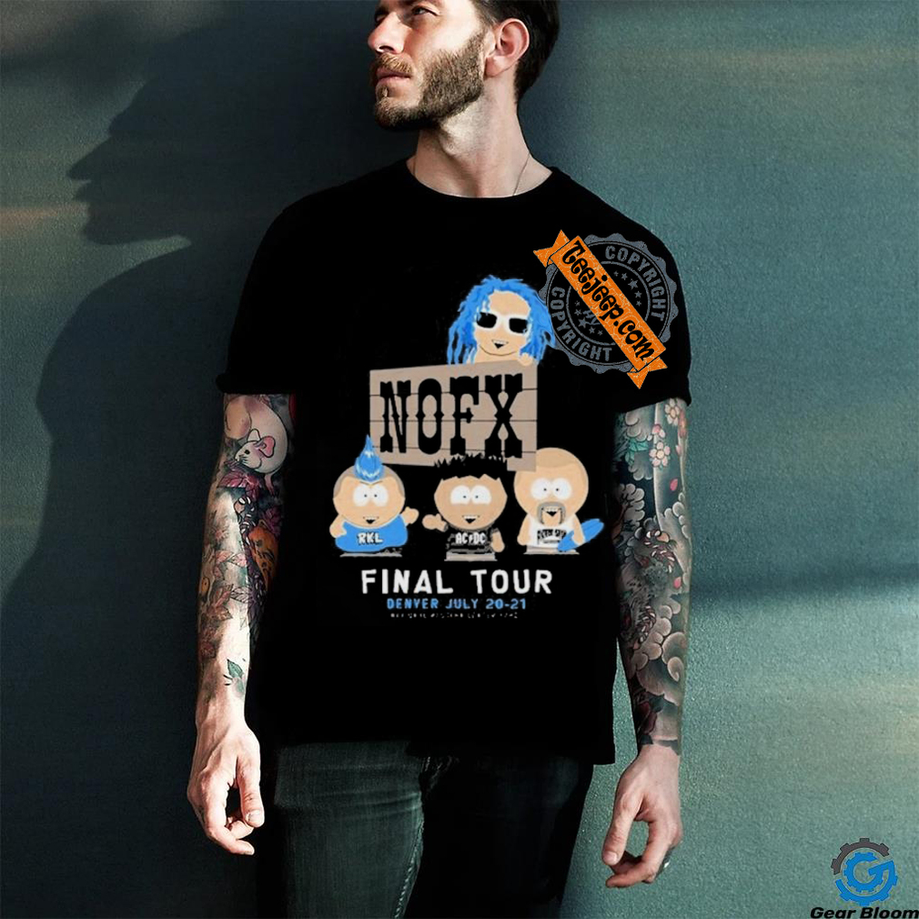 NOFX July 20 21, 2024 Denver, CO Final Tour Event T shirt NOFX July 20 21, 2024 Denver, CO Final Tour Event T shirt