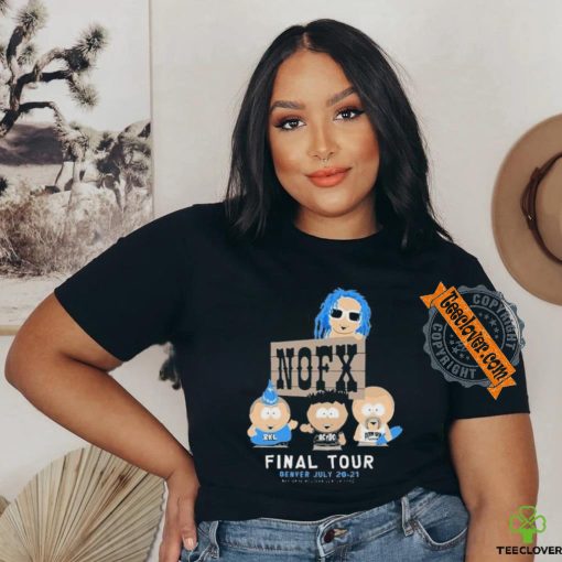 NOFX July 20 21, 2024 Denver, CO Final Tour Event T shirt