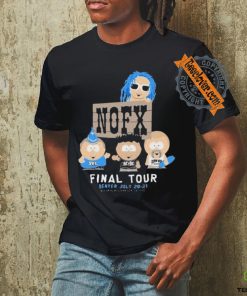 NOFX July 20 21, 2024 Denver, CO Final Tour Event T shirt