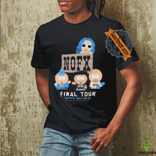 NOFX July 20 21, 2024 Denver, CO Final Tour Event T shirt