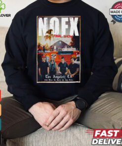 NOFX Outer Harbor Berth 46 Los Angeles, CA Tour October 6 2024 t shirt