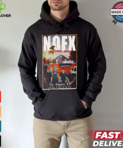 NOFX Outer Harbor Berth 46 Los Angeles, CA Tour October 6 2024 t shirt