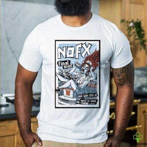 NOFX Salt Lake City, UT Tour 2024 Poster Shirt