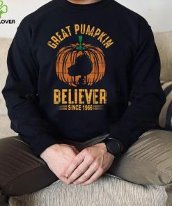 Peanuts Great Pumpkin Believer Since 1966 Charlie Brown Halloween Shirt 1 Peanuts Great Pumpkin Believer Since 1966 Charlie Brown Halloween Shirt