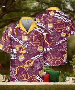 NRL Brisbane Broncos Classic Hawaiian Shirt