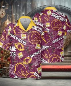 NRL Brisbane Broncos Classic Hawaiian Shirt