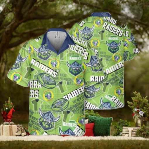 NRL Canberra Raiders Classic Hawaiian Shirt