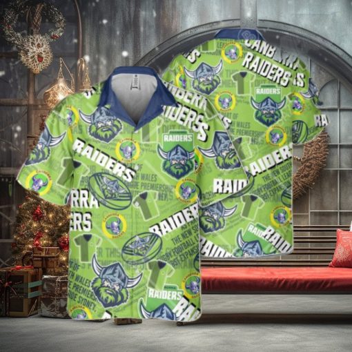 NRL Canberra Raiders Classic Hawaiian Shirt