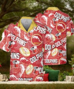 NRL Dolphins Classic Hawaiian Shirt