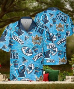 NRL Gold Coast Titans Classic Hawaiian Shirt