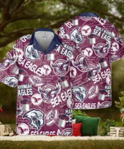 NRL Manly Warringah Sea Eagles Classic Hawaiian Shirt