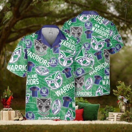 NRL New Zealand Warriors Classic Hawaiian Shirt