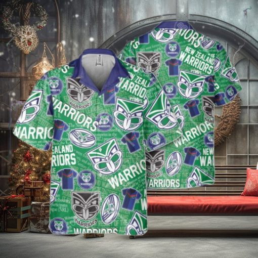 NRL New Zealand Warriors Classic Hawaiian Shirt