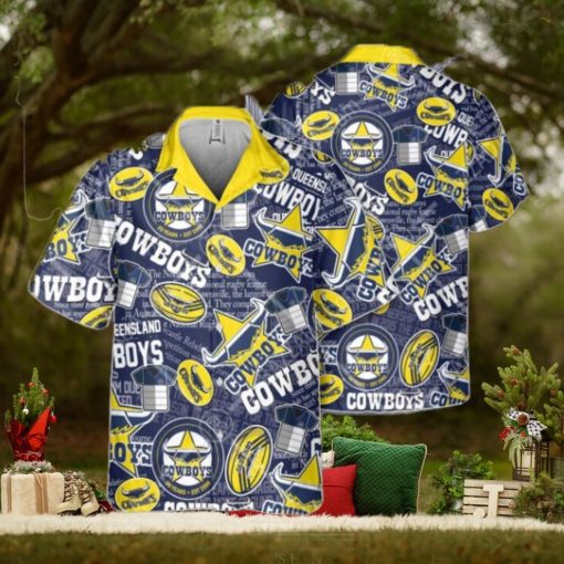 NRL North Queensland Cowboys Classic Hawaiian Shirt