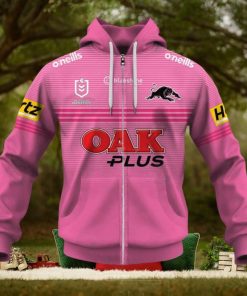 NRL Penrith Panthers Custom Name Number 2023 Away Jersey Zip Up Hoodie