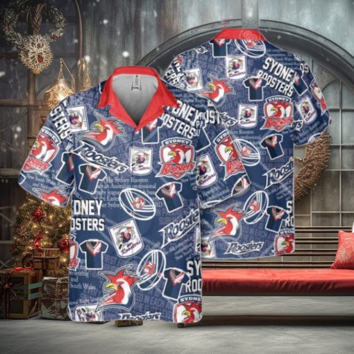 NRL Sydney Roosters Classic Hawaiian Shirt