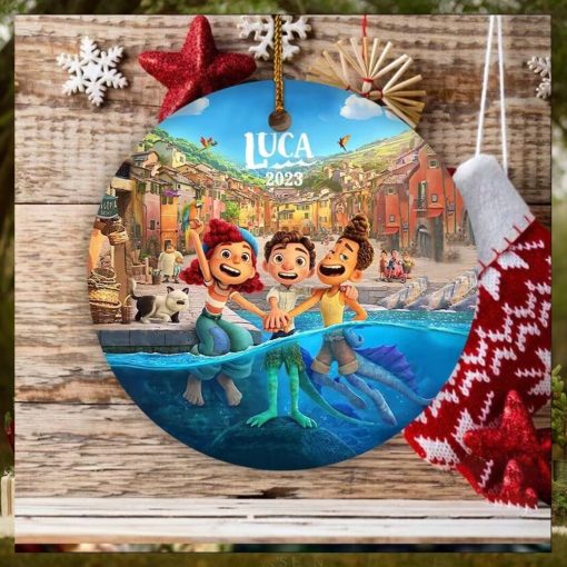 Personalized Luca Christmas 2023 Ornament, Luca and Friends 2023 Ornament