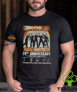 NSYNC 29th Anniversary 1995 2024 Thank You For The Memories T Shirt