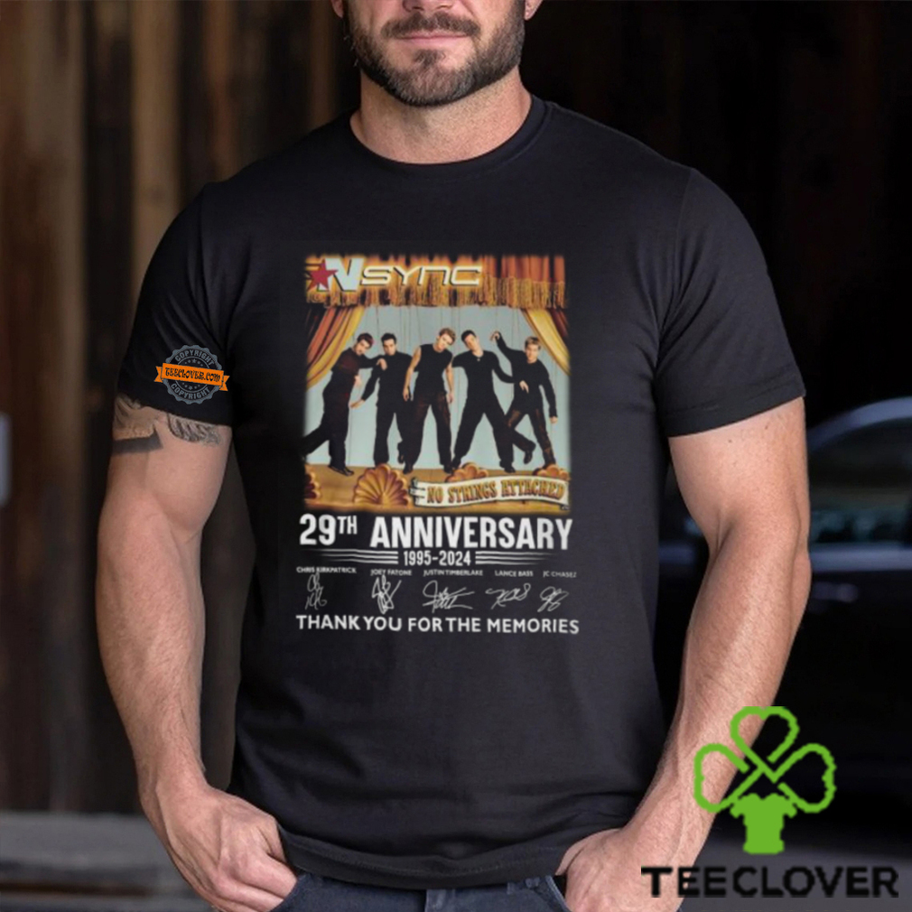 NSYNC 29th Anniversary 1995 2024 Thank You For The Memories T Shirt NSYNC 29th Anniversary 1995 2024 Thank You For The Memories T Shirt