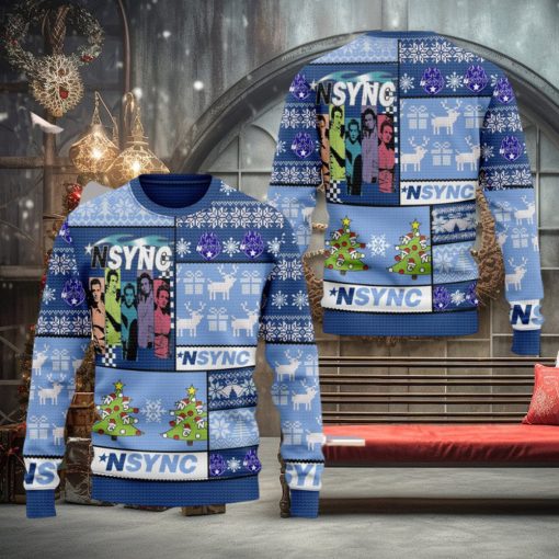 NSYNC Christmas Time Ugly Sweater