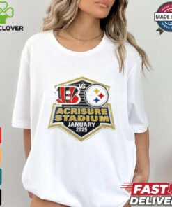 Pittsburgh Steelers Vs Cincinnati Bengals Gameday Acrisure Stadium January 2025 Shirt 1 Pittsburgh Steelers Vs Cincinnati Bengals Gameday Acrisure Stadium January 2025 Shirt