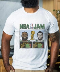 Jayson Tatum & Jaylen Brown Boston Celtics 2024 Nba Finals Champions Nba T Shirt