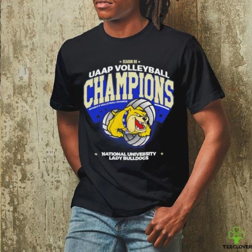 NU Lady Bulldogs Season 86 UAAP Volleyball Champions National University Lady Bulldogs hoodie, sweater, longsleeve, shirt v-neck, t-shirt