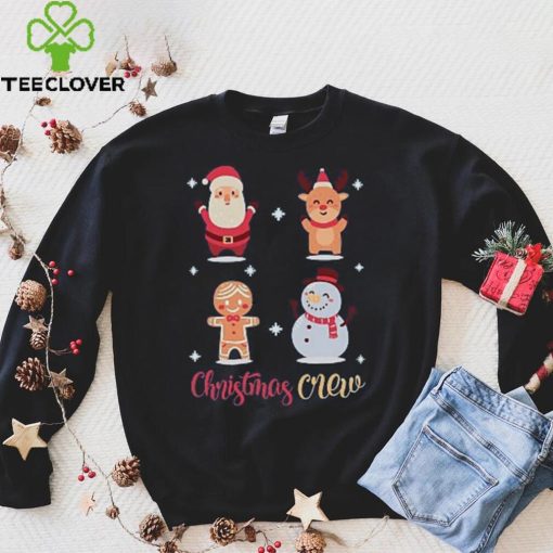 NW2 Christmas Crew Kids Navy Printed Thoodie, sweater, longsleeve, shirt v-neck, t-shirt