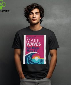 NWSL Shop San Diego Wave 2024 Kickoff Navy T Shirt