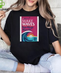 NWSL Shop San Diego Wave 2024 Kickoff Navy T Shirt