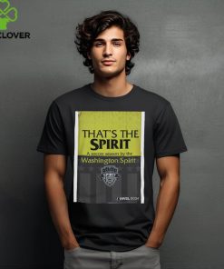 NWSL Shop Washington Spirit 2024 Kickoff Black T Shirt