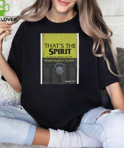 NWSL Shop Washington Spirit 2024 Kickoff Black T Shirt